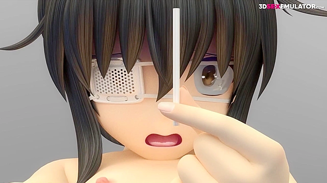 Horny Teen Masturbating With lollipop - xray porn