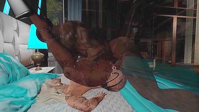 Kayla Got Served A King Sirleron - 3D blonde with huge tits takes BBC deep