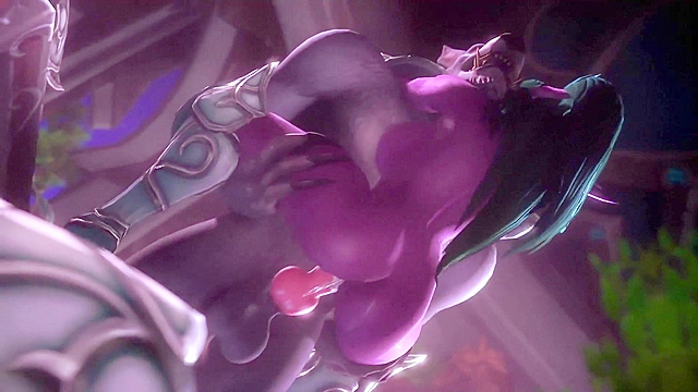 Tyrande Whisperwind from warcraft fucked in 3D porn compilation