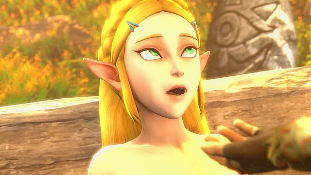 Legend of Zelda - Zelda Double Fucked by Yiga Clan