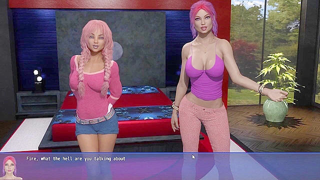Your busty sisters want to fuck you in dirty sex game walkthrough