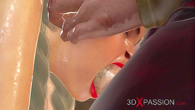 Farmer fucks a sexy young cow woman in cowshed