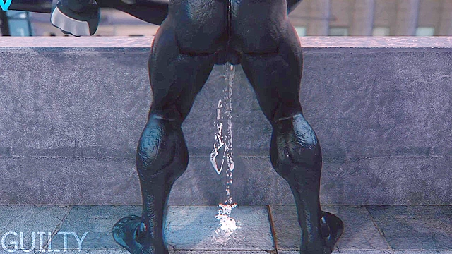 Hentai Spider Gwen gets her tight pussy destroyed by Venoms big cock