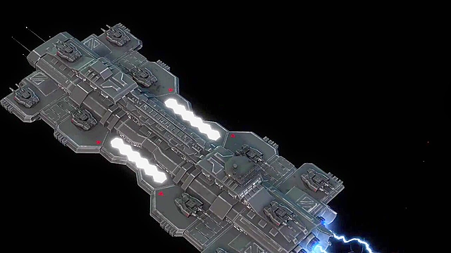 Alien sex in a starship. Female green alien gets fucked by big cock