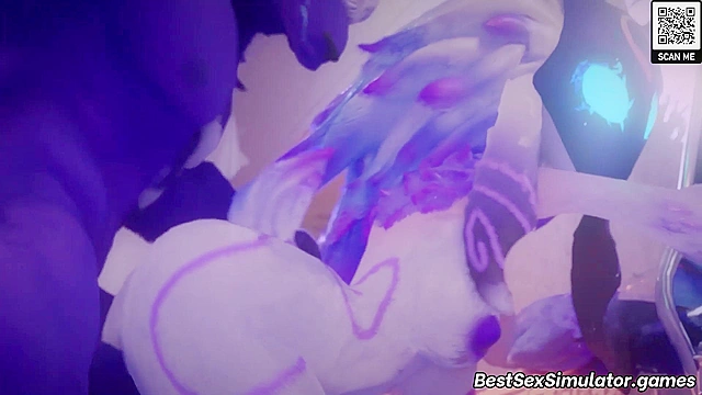 League of Legends hotties in 3d porn sex compilation