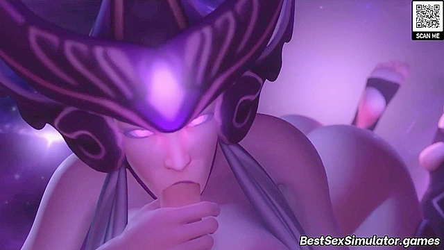 League of Legends hotties in 3d porn sex compilation