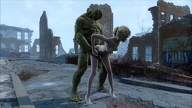 Fallout 4 Katsu Supermutants Hardcore Fuck Training