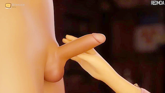 3D Porn - Rapunzel gives Blowjob and gets Fucked Extended Version