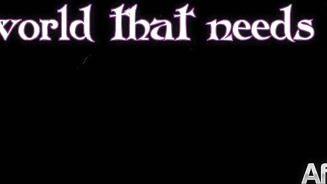 Elf with big titties takes an alien cock up her tender asshole