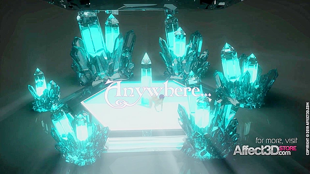 Elf with big titties takes an alien cock up her tender asshole