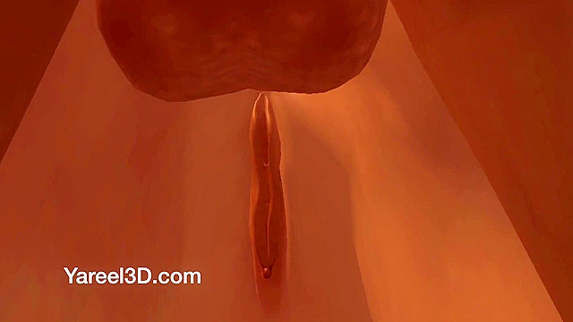 3D game preview - Blonde teen gets ass fucked next to the pool