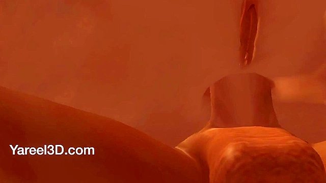 3D game preview - Blonde teen gets ass fucked next to the pool