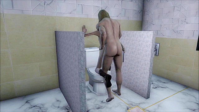 Fallout 4 Dirty Fuck in the bathroom with petite teen