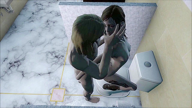Fallout 4 Dirty Fuck in the bathroom with petite teen