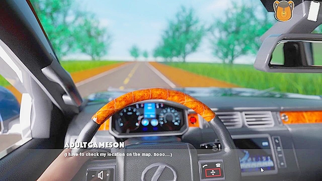 Long Trip To Your Mom - Blonde mother sucks your dick - game walkthrough