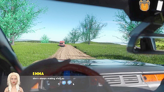 Long Trip To Your Mom - Blonde mother sucks your dick - game walkthrough