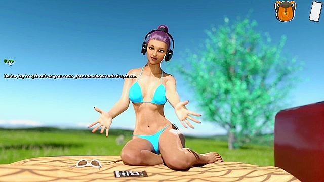 Long Trip To Your Mom - Blonde mother sucks your dick - game walkthrough