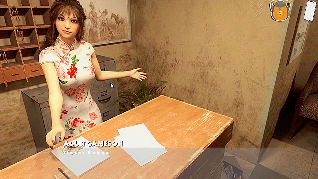 Long Trip To Your Mom - Blonde mother sucks your dick - game walkthrough