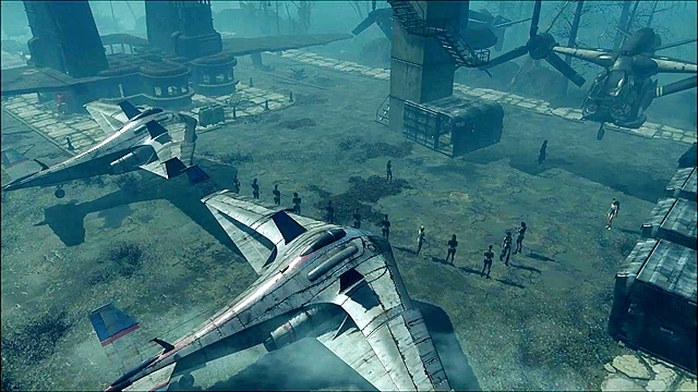 Fallout 4 - Busty air stewardess gets doggy fuck on air ship - 3d porn