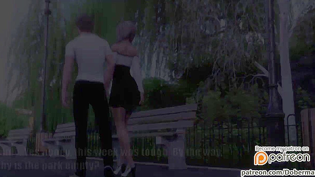 Sexy blonde wife cheats on husband with hung black man for money