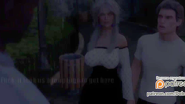 Sexy blonde wife cheats on husband with hung black man for money