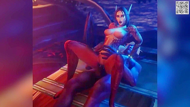 Elf and succubus Warcraft sluts 3d porn fucking compilation
