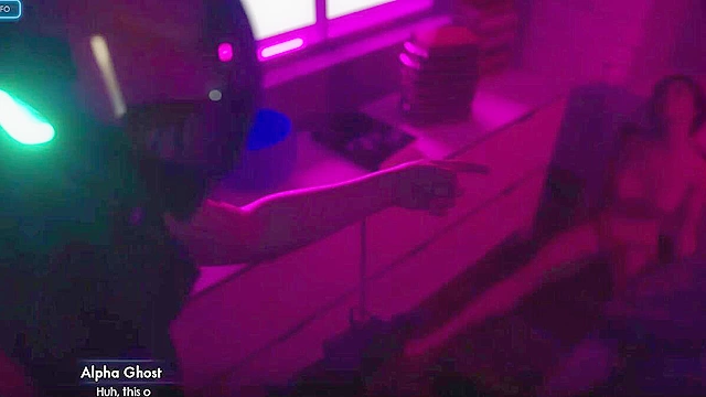 Sex with a hot party girl in a dirty side alley with creampie - game walkthrough