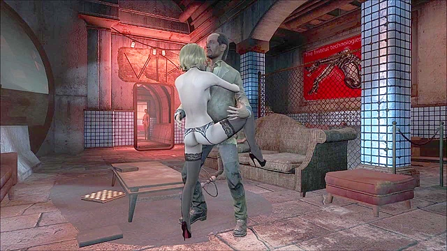 Fallout 4 The Night Club public fuck scene