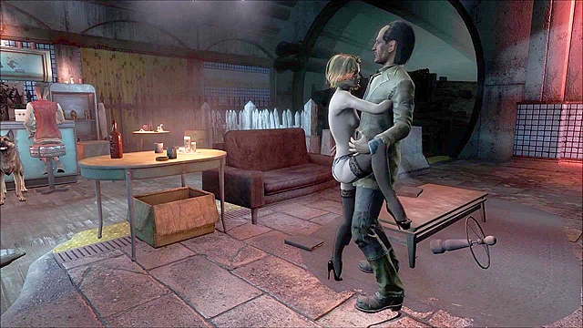 Fallout 4 The Night Club public fuck scene