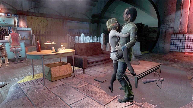 Fallout 4 The Night Club public fuck scene