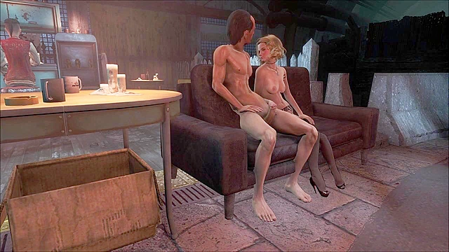 Fallout 4 The Night Club public fuck scene