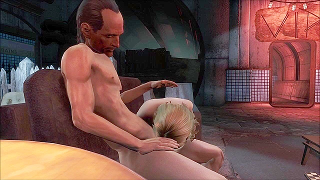Fallout 4 The Night Club public fuck scene