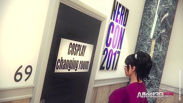 Big booty 3d futa girls with giant dicks ram each other's assholes