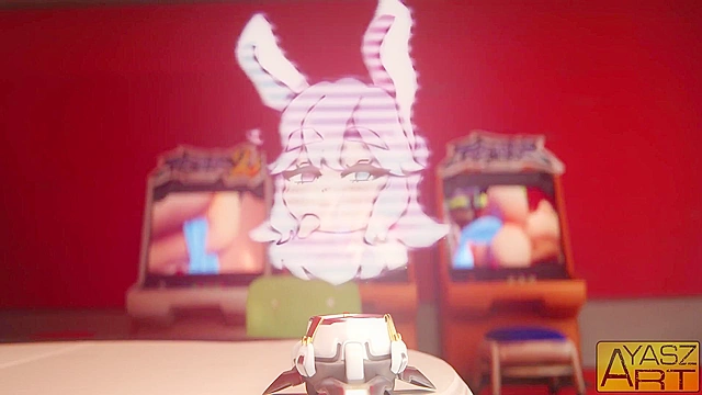 Flexible Game Objectives - Futanari Robo Echo ass fucks Overwatch Mercy