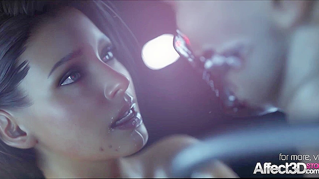 Valentine Chronicles - 3D monster face fucks Resident Evil girl