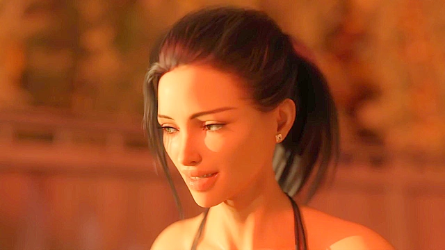 Mother's Warmth 1 - Curvy 3d animated mom falls asleep and son face fucks her