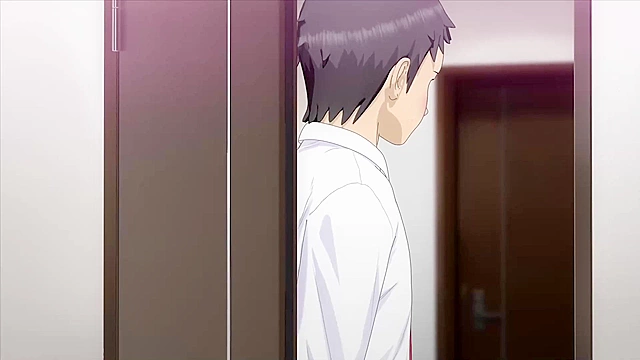 High School Girl Who Was Groped 1 - Businessman takes busty teen from train to hotel for hot fuck