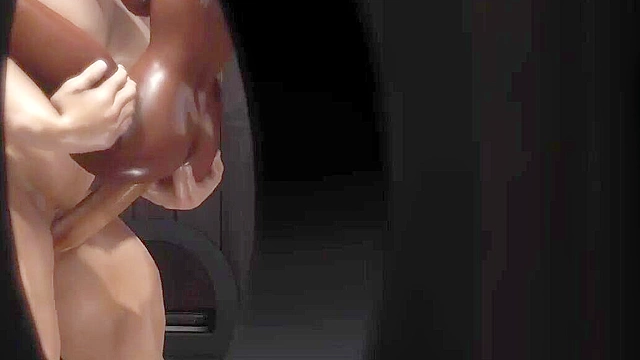 Hot sex in dungeon masked man bangs rough a sexy ebony