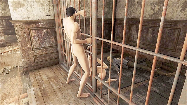 Fallout 4 Behind bars giving a blowjob to get out of jail