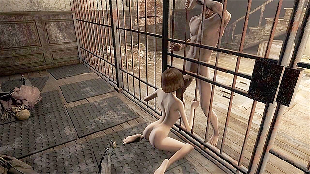 Fallout 4 Behind bars giving a blowjob to get out of jail