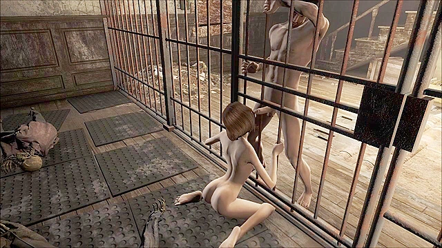 Fallout 4 Behind bars giving a blowjob to get out of jail