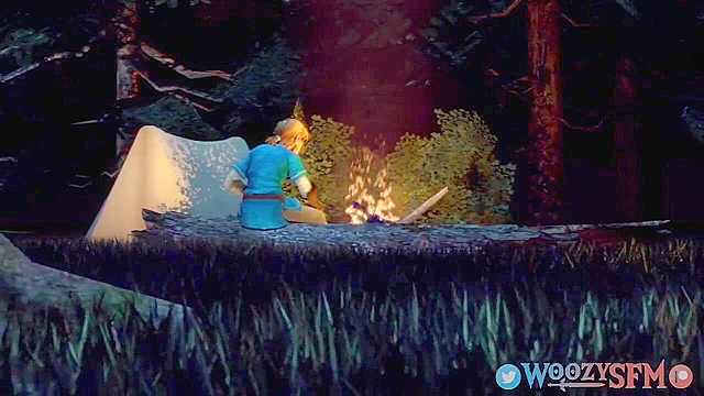 Zelda gets fucked by a big wolf while Link is away