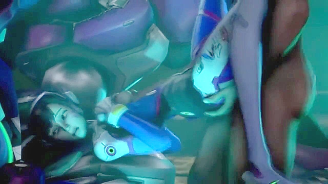 The babes of overwatch bounce their round booties on thick cocks - compilation