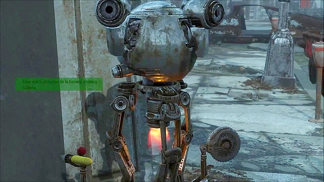 Fallout 4 - Petite teen girl fucks Mr Handy Robot