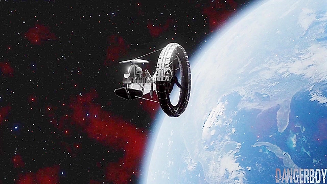 Into Space 1 - Resident Evil Claire double penetrated by tentacles