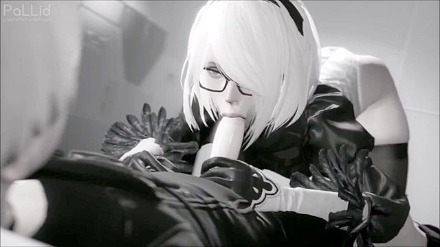 Compilation of automata 2b fuck scenes in high quality sfm