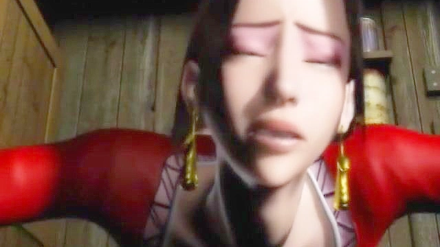 Busty Snake Princess Boa Hancock from One Piece is tied up and fucked