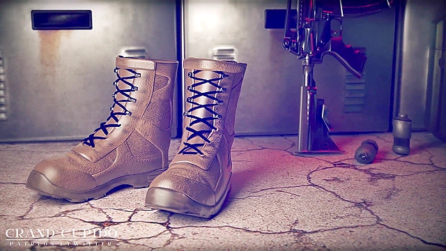 Jill Valentine accidentally entered the Men's Barracks and sucks huge cock