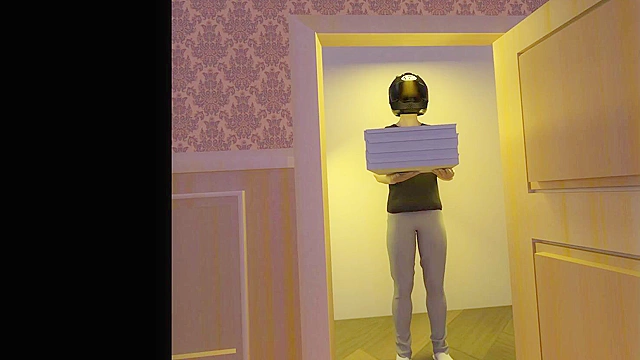 Overwatch Symmetra vibrates her pussy then sucks big cock