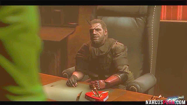 Blonde Cammy from Street Fighter gets thigh fucked by dirty general